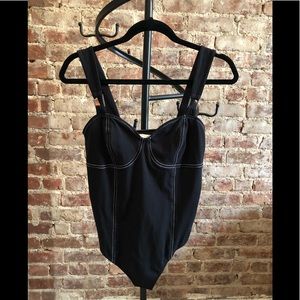 Express Black Bodysuit